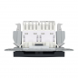 Preview: Schneider Asfora - Netzwerkdose - ISDN-​Dose CAT6 2xRJ45