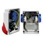 Preview: Stromverteiler mit Schalter (1x PCE CEE 32A + 2x PCE Schutzkontakt 230V)