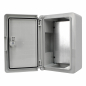 Preview: Schaltschrank IP65 (250x300x130mm) inkl. Montageplatte