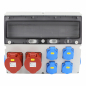 Preview: Stromverteiler (2x CEE 5pol 32A + 6x Schutzkontakt 230V/16A)