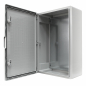 Preview: Schaltschrank IP65 (400x600x200mm) inkl. Montageplatte