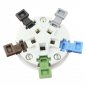 Preview: CEE Anbaustecker 5x16A IP44 mit Steckklemmen (QuickConnect)