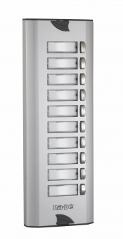 Türklingel mit LED für 10 Parteien Familienhaus (06010)