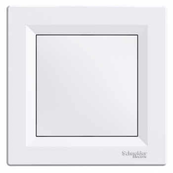 Schneider Electric Blindafdekking – Wit, Inbouw, Voor Wandcontactdozen, Strak En Functioneel
