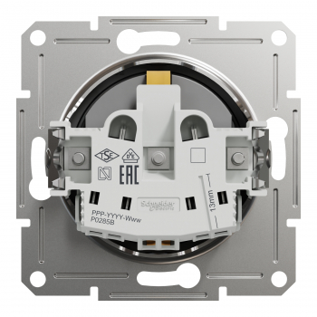Preview: Schneider Asfora - Schutzkontakt Steckdose mit Kindersicherung