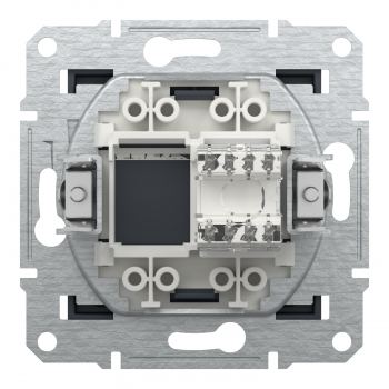 Preview: Schneider Asfora - Netzwerkdose - ISDN-​Dose CAT6 1xRJ45