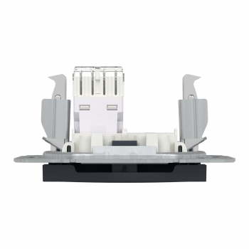 Schneider Asfora - Netzwerkdose - ISDN-​Dose CAT6 1xRJ45