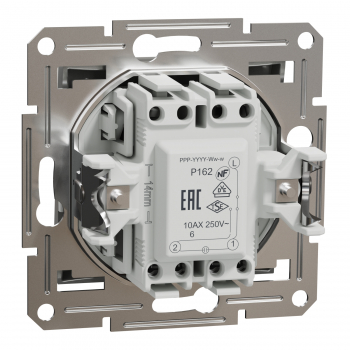 Preview: Schneider Asfora - Ein/ Wechselschalter mit LED