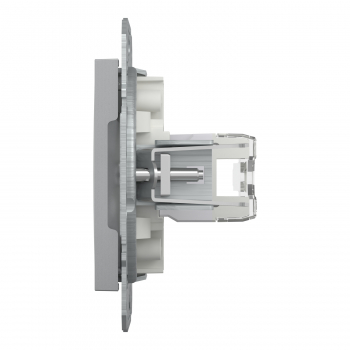 Schneider Asfora - Netzwerkdose - ISDN-​Dose CAT6 1xRJ45