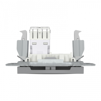 Schneider Asfora - Netzwerkdose - ISDN-​Dose CAT6 1xRJ45