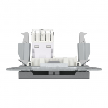 Schneider Asfora - Netzwerkdose - ISDN-​Dose CAT6 1xRJ45