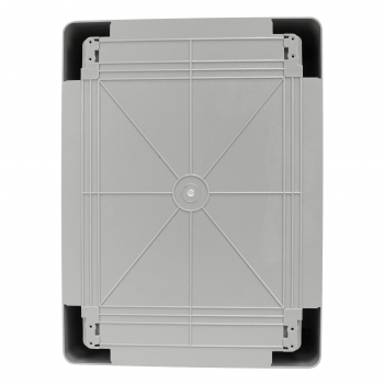 Schaltschrank IP65 (250x300x130mm) inkl. Montageplatte - mit Sichttür