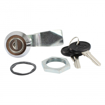 Zylinderschloss (M 063) - Universalschlüssel - Verchromt Metall