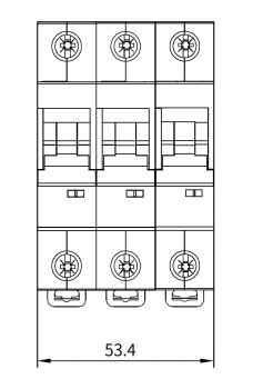Leitungsschutzschalter 3P 6kA C 20A