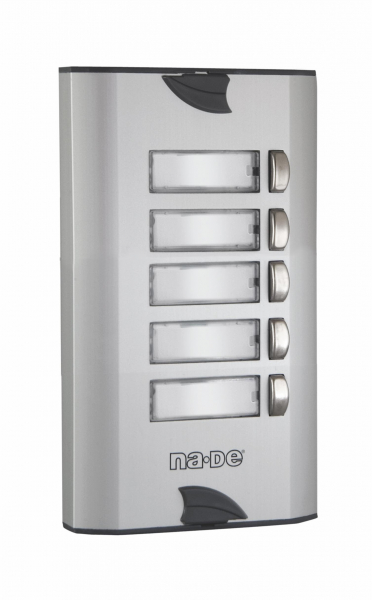 Türklingel mit LED für 5 Parteien Familienhaus (06005)