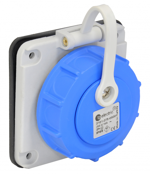 Schutzkontakt Anbausteckdose IP68 Druckwasserdicht