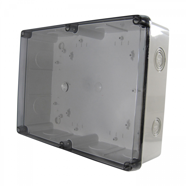 Installationsgehäuse IP67 (210x280x90mm) - mit Transparentdeckel