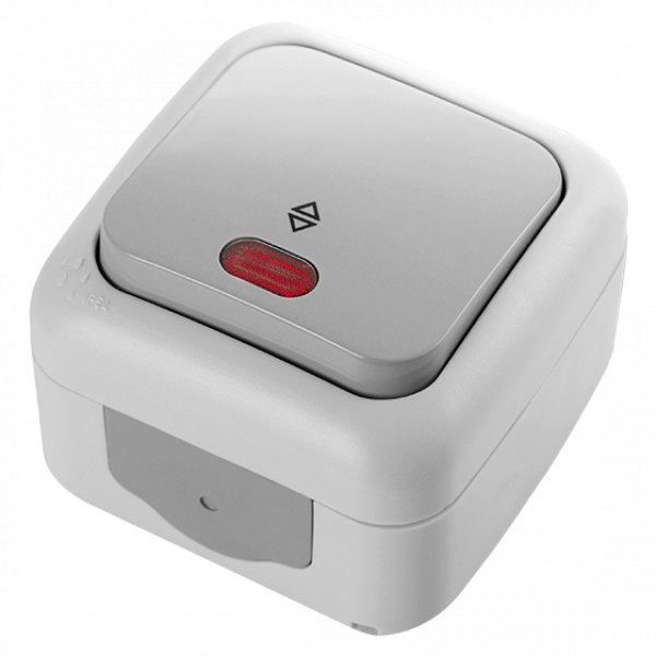 ViKO Palmiye - Wechselschalter mit Licht IP54