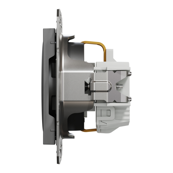 Schneider Asfora - Schutzkontakt Steckdose mit Kindersicherung