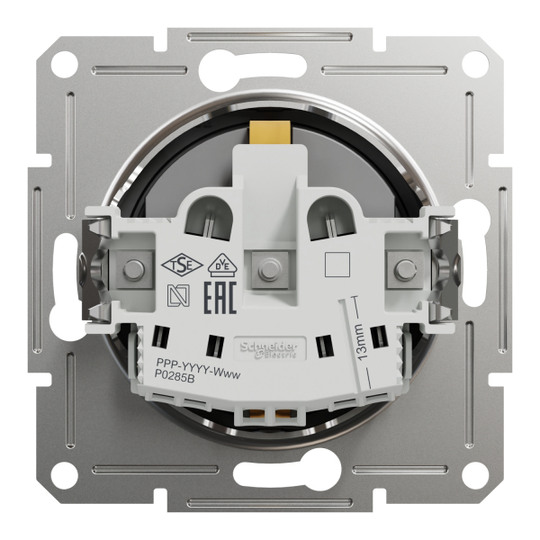 Schneider Asfora - Schutzkontakt Steckdose mit Kindersicherung