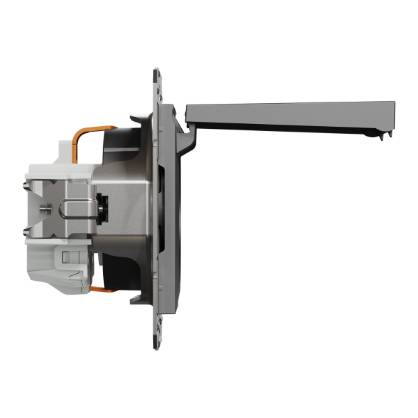 Schneider Asfora - Schutzkontakt Steckdose mit Deckel