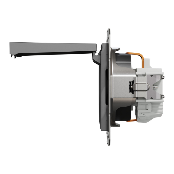 Schneider Asfora - Schutzkontakt Steckdose mit Deckel