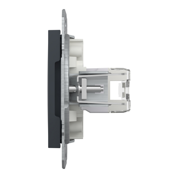 Schneider Asfora - Netzwerkdose - ISDN-​Dose CAT6 1xRJ45