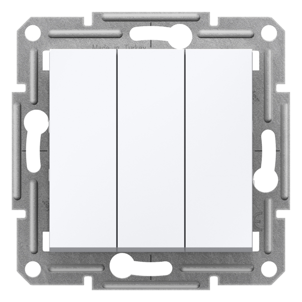 Schneider Asfora - 3 Fach Serienschalter