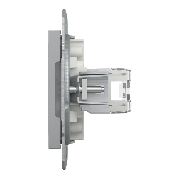 Schneider Asfora - Netzwerkdose - ISDN-​Dose CAT6 1xRJ45