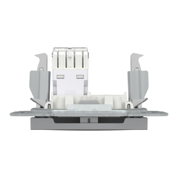 Schneider Asfora - Netzwerkdose - ISDN-​Dose CAT6 1xRJ45