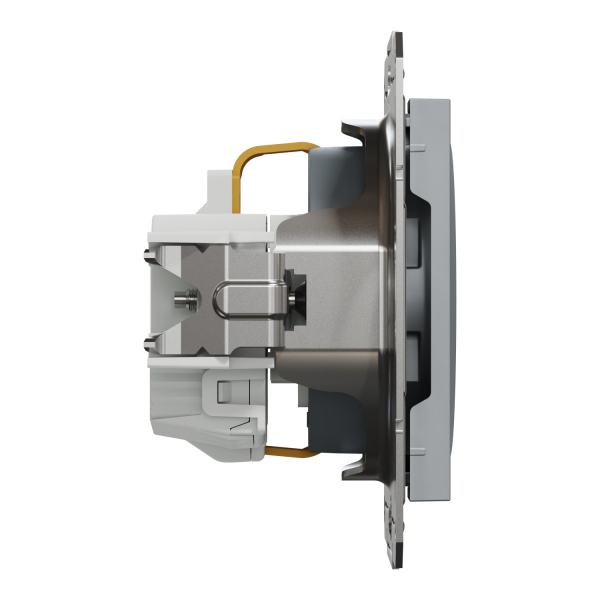 Schneider Asfora - Schutzkontakt Steckdose mit Kindersicherung