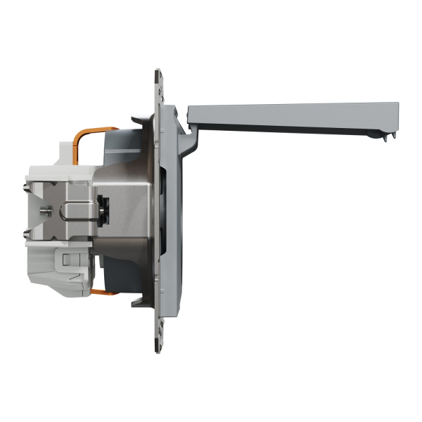 Schneider Asfora - Schutzkontakt Steckdose mit Deckel