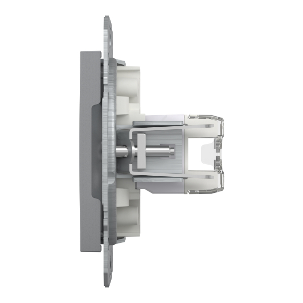 Schneider Asfora - Netzwerkdose - ISDN-​Dose CAT5e 2xRJ45