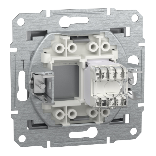 Schneider Asfora - Netzwerkdose - ISDN-​Dose CAT6 1xRJ45