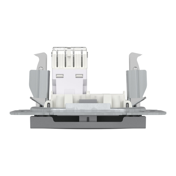 Schneider Asfora - Netzwerkdose - ISDN-​Dose CAT6 1xRJ45