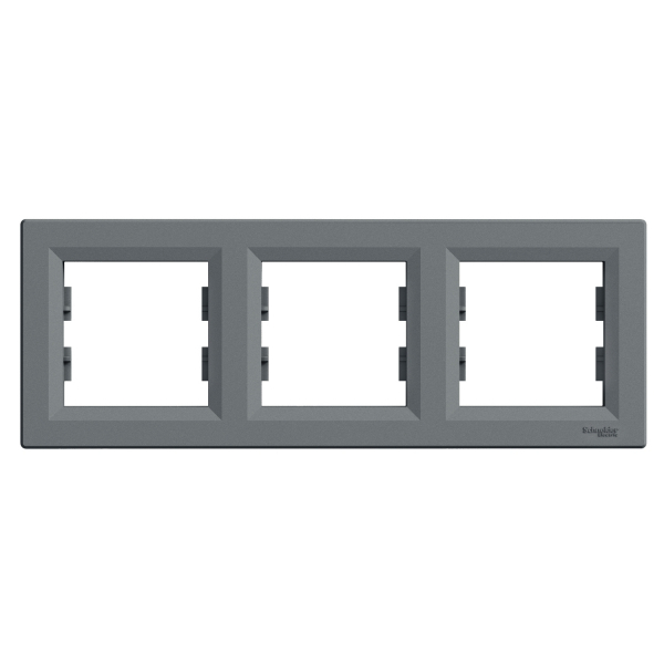 Schneider Asfora - 3er Rahmen (Waagerecht)