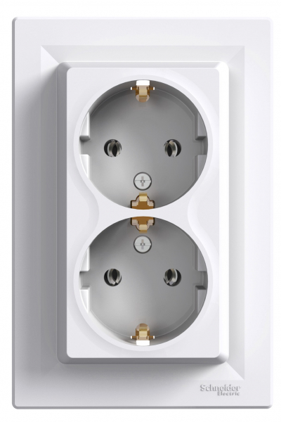 Schneider Asfora - Doppelsteckdose