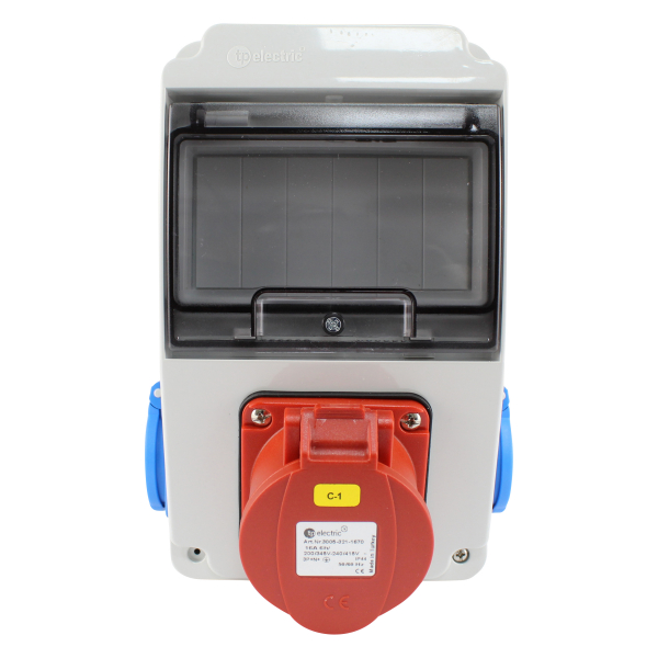 Stromverteiler (1x CEE 16A + 2x Schutzkontakt 230V)