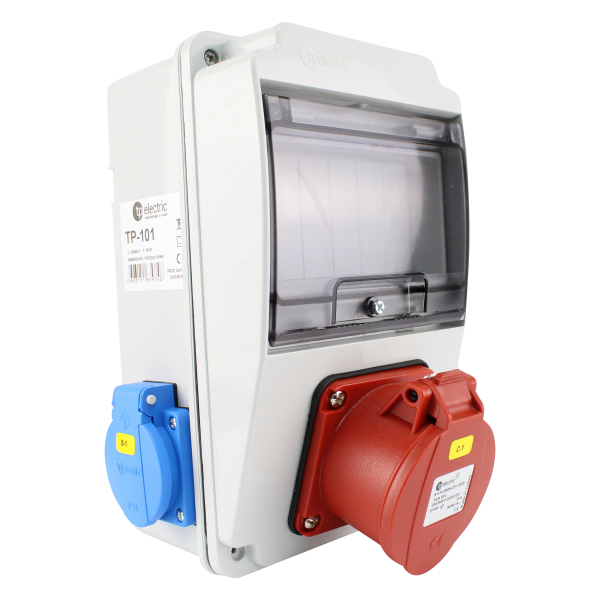 Stromverteiler (1x CEE 16A + 2x Schutzkontakt 230V)