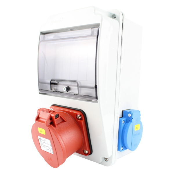 Stromverteiler (1x CEE 16A + 2x Schutzkontakt 230V)