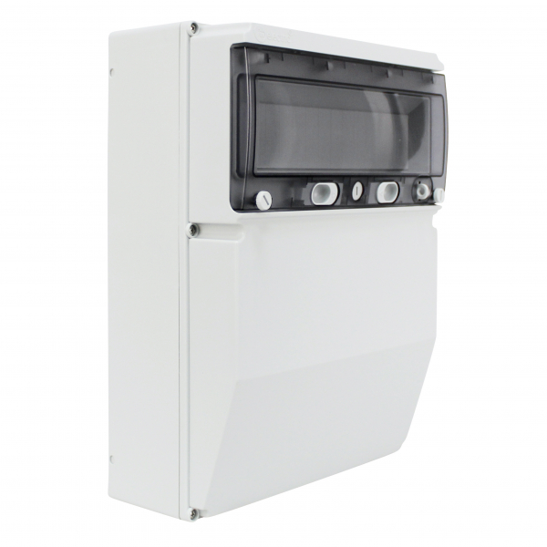 Stromverteiler Leergehäuse IP65 - 15 Module