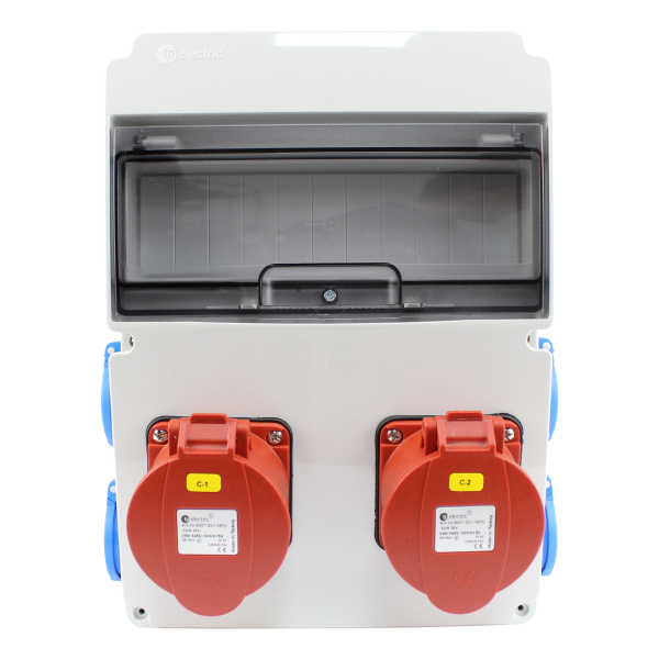 Stromverteiler (2x CEE 32A + 4x Schutzkontakt 230V)