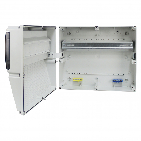 Stromverteiler Leergehäuse IP65 - 13 Module