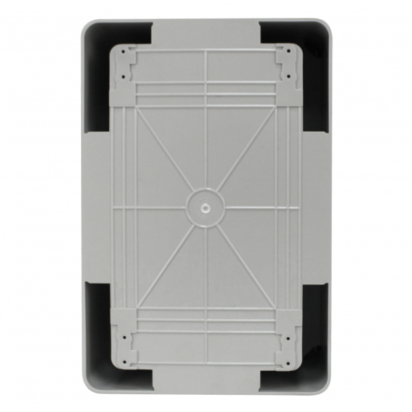 Schaltschrank IP65 (180x240x130mm) inkl. Montageplatte - mit Sichttür