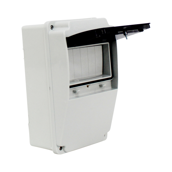 Stromverteiler Leergehäuse IP65 - 6 Module