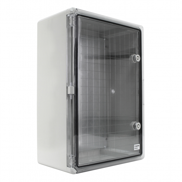 Schaltschrank IP65 (300x350x165mm) inkl. Montageplatte - mit Sichttür