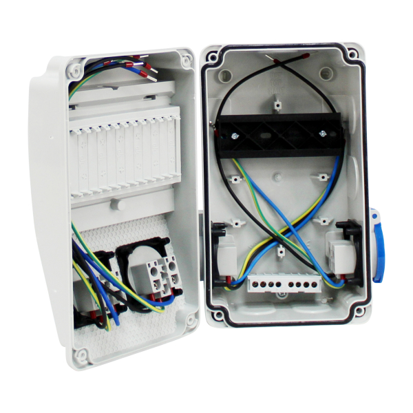 Stromverteiler (4x T23 Schweizer Norm)