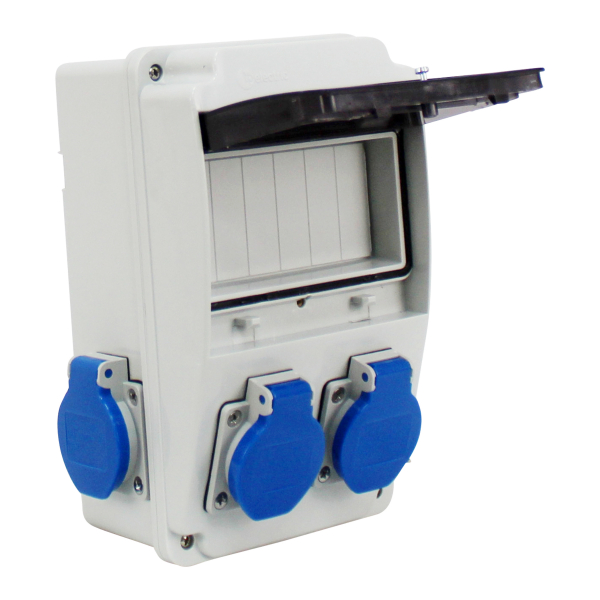 Stromverteiler (4x T23 Schweizer Norm)