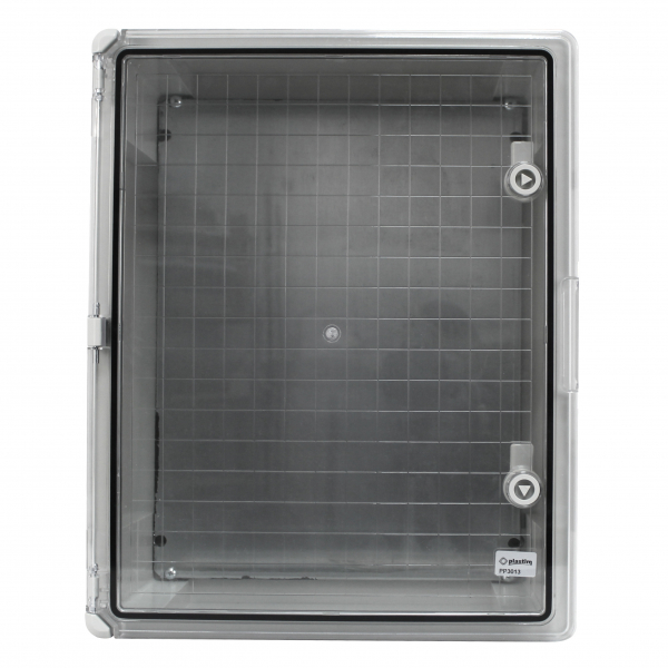 Schaltschrank IP65 (250x330x130mm) inkl. Montageplatte - mit Sichttür