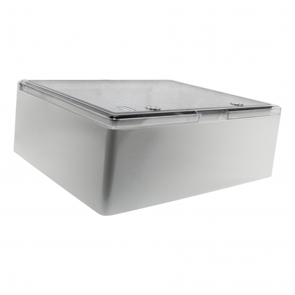 Schaltschrank IP65 (250x330x130mm) inkl. Montageplatte - mit Sichttür